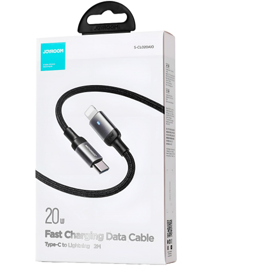 Cable Charger Mobile Joyroom 3A Fast Type-C To Iphone S-CL020A10 3M Black